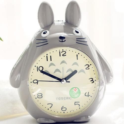 Grey/Orange/Purple Totoro Belly Clock SP179811