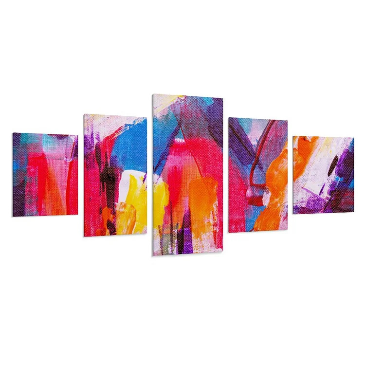 Personalized 5 Piece Canvas Painting Decor Wall Art