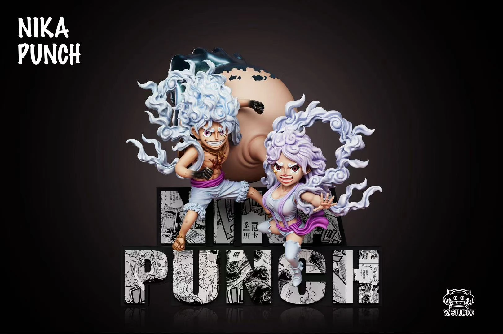 Future Island Arc Nika Punch Monkey D. Luffy & Jewelry Bonney