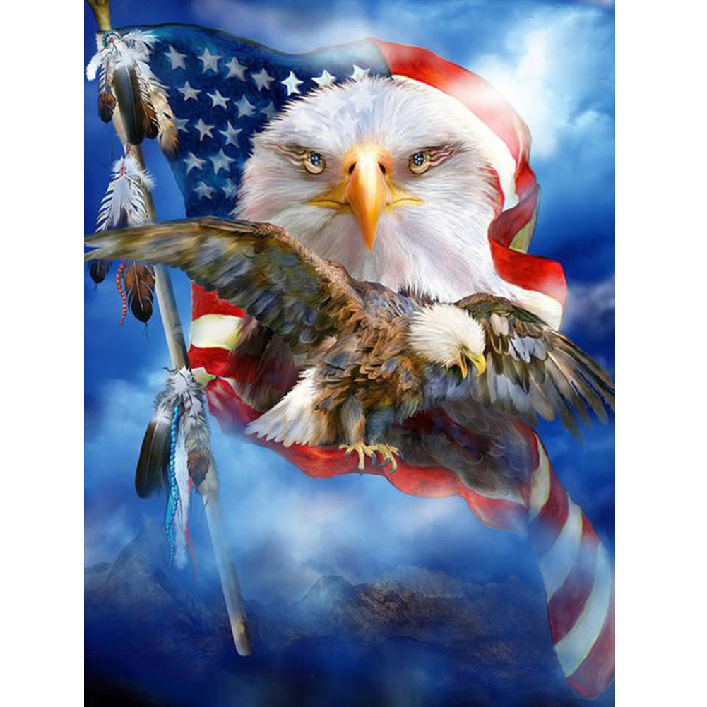 American Flag Eagle - Square Drill Diamond Painting - 30*40CM, 501 Original
American Flag Eagle - Square Drill Diamond Painting - 30*40CM, 501 Original