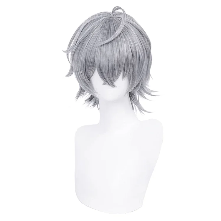 Zenless Zone Zero (2024) Wise Gray Wig Cosplay Accessories Halloween Carnival Props