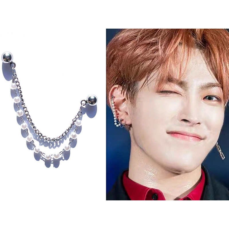 ATEEZ HONG JOONG ホンジュン センイル ピアス Amazon.co.jp: ATEEZ ホンジュン センイル MD ピアス : ファッション