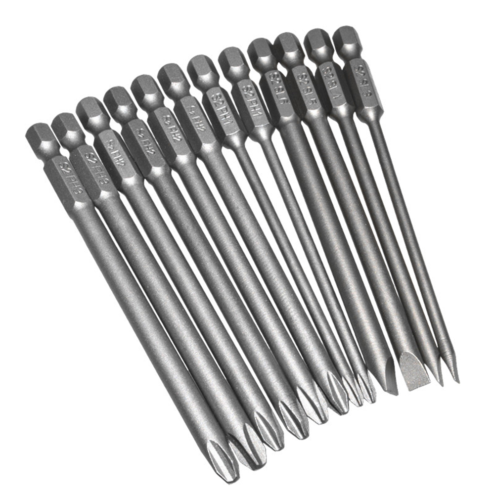 12pcs 100mm Magnetic Drill Screwdriver Set Bits S2 Steel Cross Head Kits, 501 Original
12pcs 100mm Magnetic Drill Screwdriver Set Bits S2 Steel Cross Head Kits, 501 Original