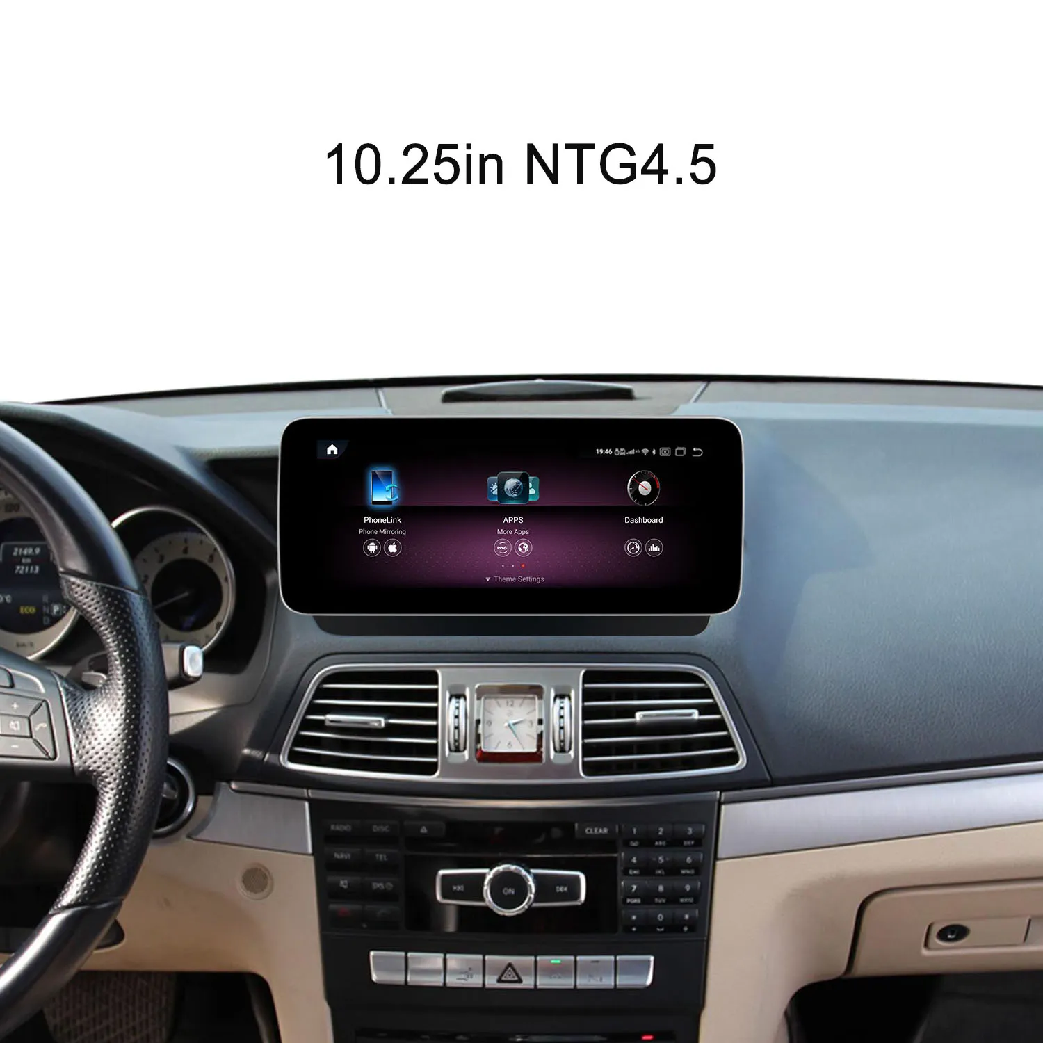 For Mercedes Benz E Coupe A207 W207 Android Bildschirm Navigation CarPlay Autoradio Car Stereo GPS