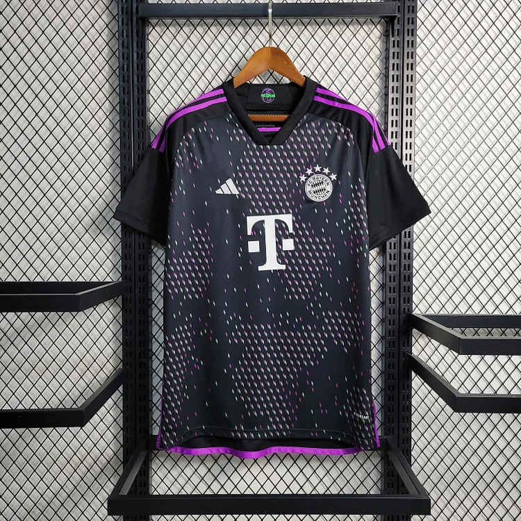 Bayern Munich Away Shirt Kit 2023-2024 - Black