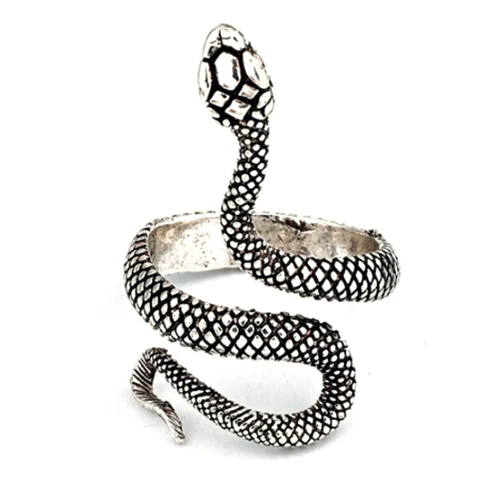 Vintage Snake Ring Punk Women Men Exaggerated Opening Alloy Rings Jewelry, Silver, 501 Original
Vintage Snake Ring Punk Women Men Exaggerated Opening Alloy Rings Jewelry, Silver, 501 Original