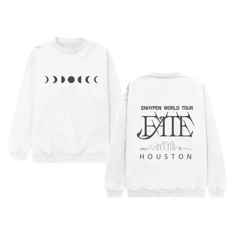 ENHYPEN World Tour FATE Houston Logo Sweatshirt