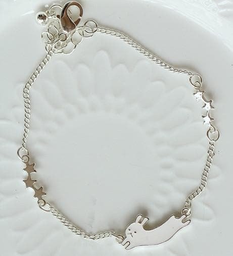 Jumping Kitty Cat Rabbit Bracelet SP1812104