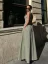 Bokeni Sexy Solid Sleeveless Women Zipper Long Pleated Dress Fashion V-neck Zipper Slim Sleeveless Dresses 2025 Summer Office Lady Robe