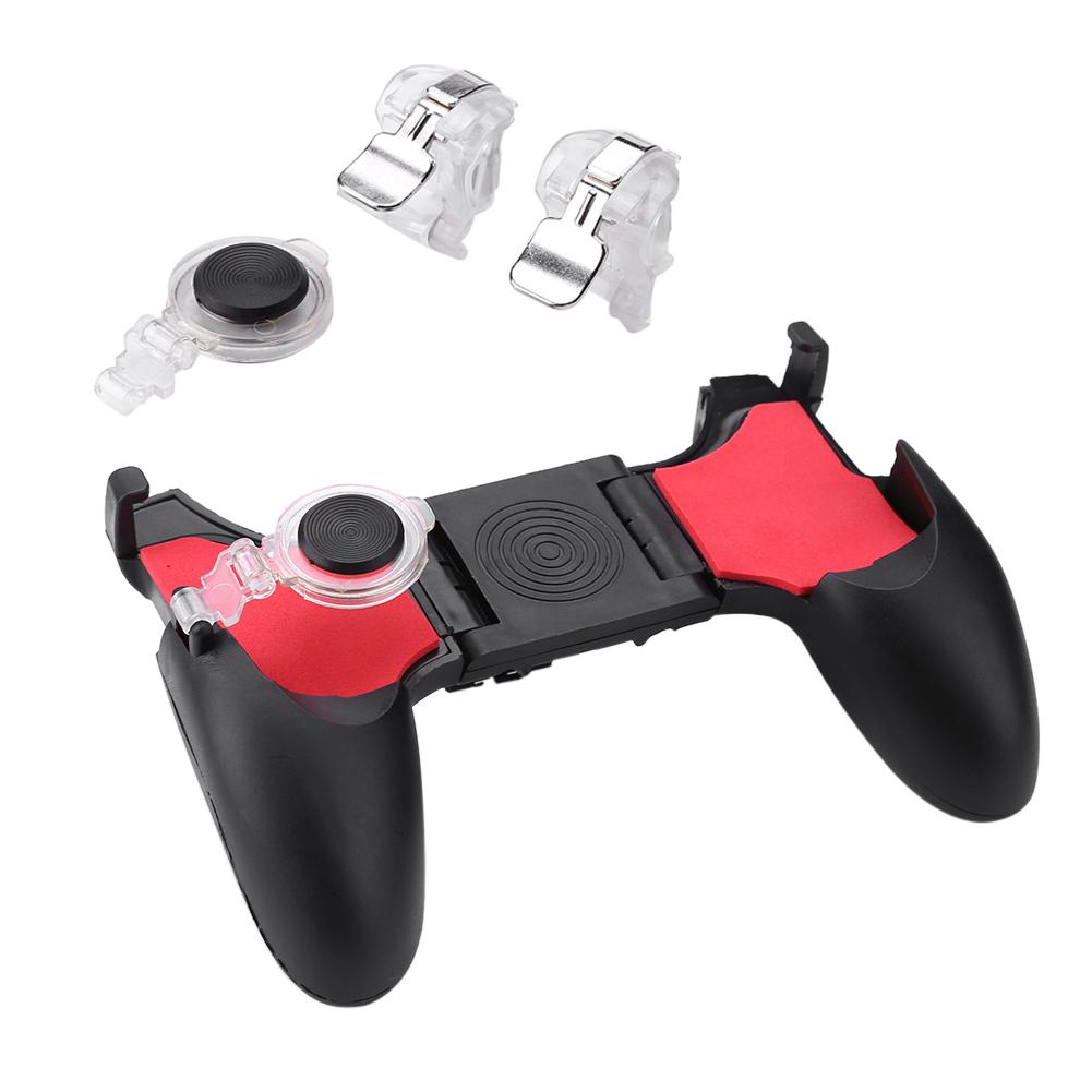 5 in 1 Phone Gamepad Controller L1 R1 Fire Shooter Buttons Handle for PUBG, 501 Original
5 in 1 Phone Gamepad Controller L1 R1 Fire Shooter Buttons Handle for PUBG, 501 Original