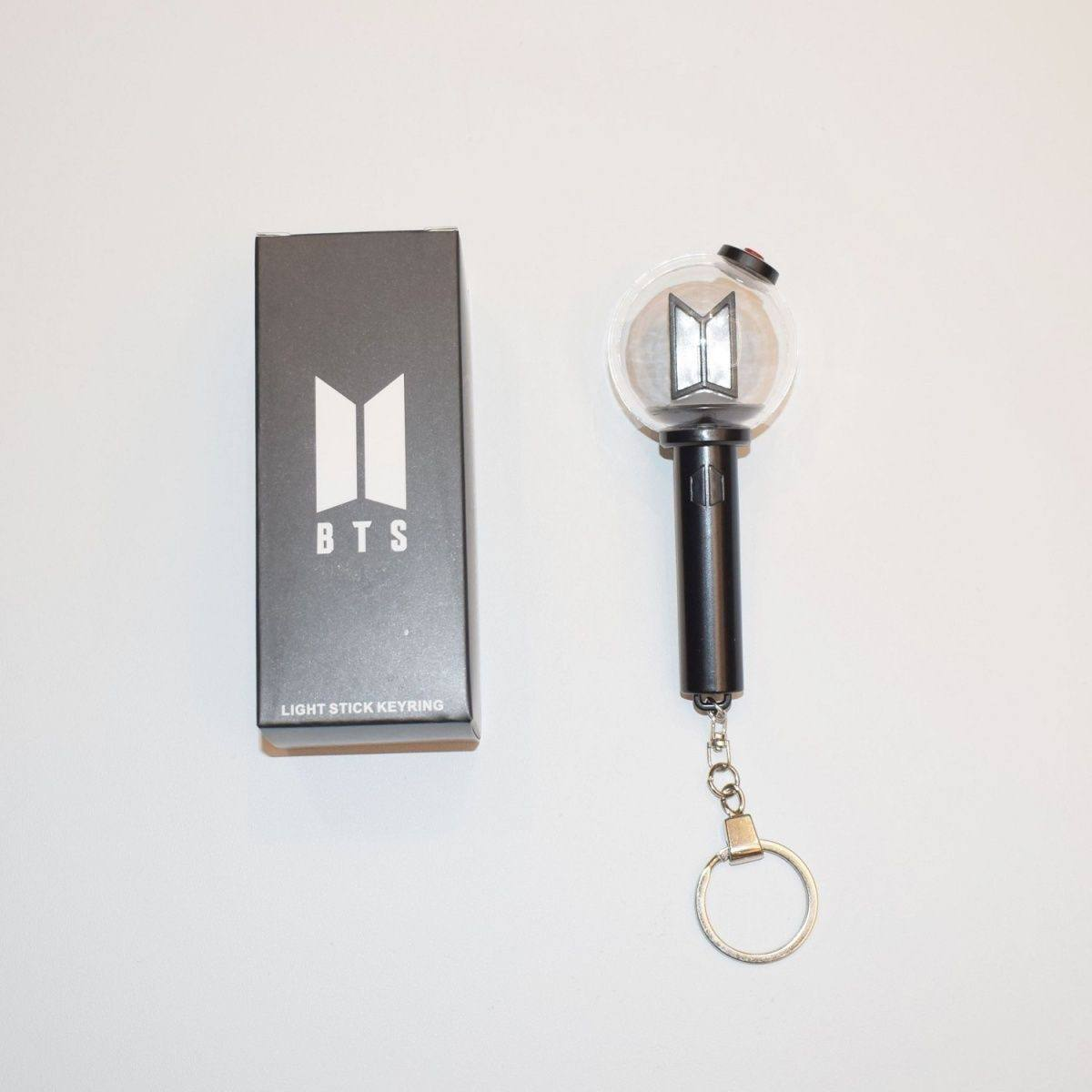 Official BTS Army Bomb Ver.4 Mini Keyring | Lightstick Keychain