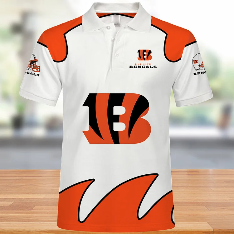 2022 New Cincinnati Bengals Polo Shirts