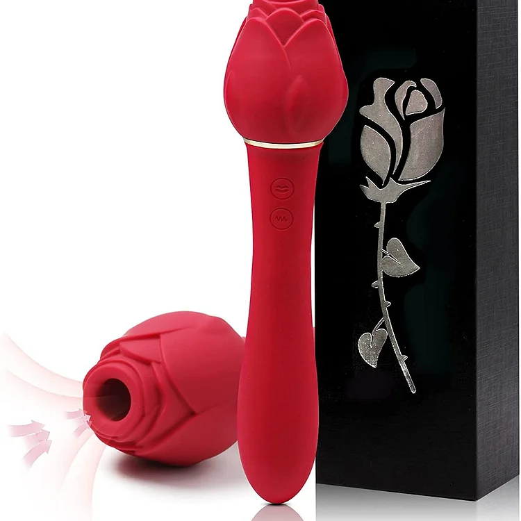 Pearlsvibe Rose Sucking G Spot Vibrator Clit Sucker Nipple Dildo Rabbit 