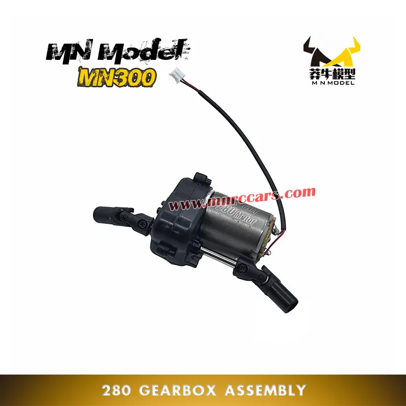 MN Model MN300 RC Car Parts 280 Motor Gearbox Assembly