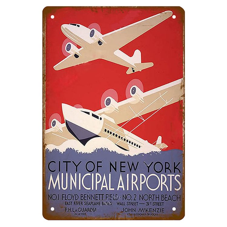 Airplane - Vintage Tin Signs/Wooden Signs - 20*30cm/30*40cm