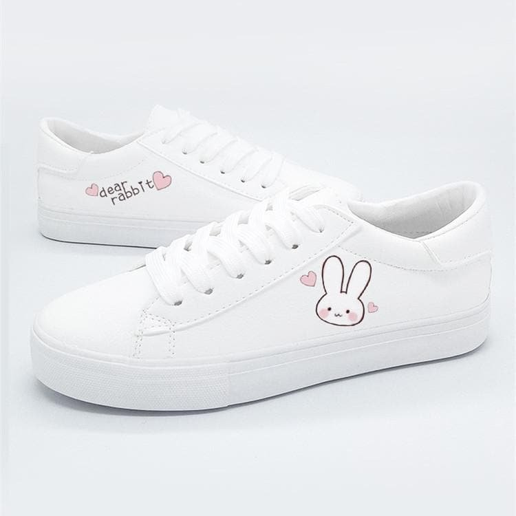 White Dear Rabbit Sneakers SP13482