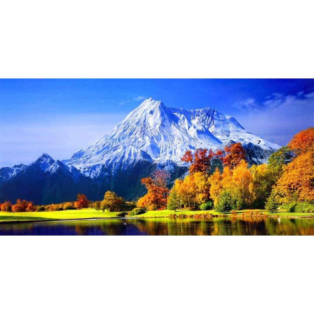 Snow Mountain Lake - Round Drill Diamond Painting - 80*40CM (Big Size), 501 Original
Snow Mountain Lake - Round Drill Diamond Painting - 80*40CM (Big Size), 501 Original