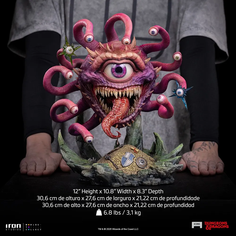 Iron Studio - Beholder - Dungeons and Dragons - Icons Statue