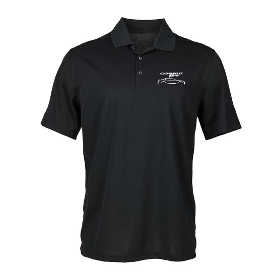 Vintage Car Printed Men's Polo Shirt - Devcarry