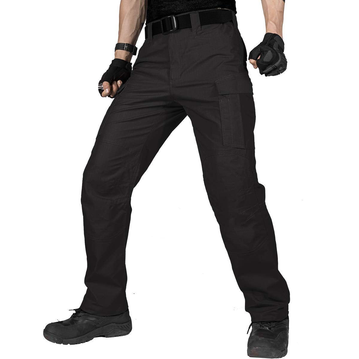 Men's Water Resistant Tactical Cargo Pants