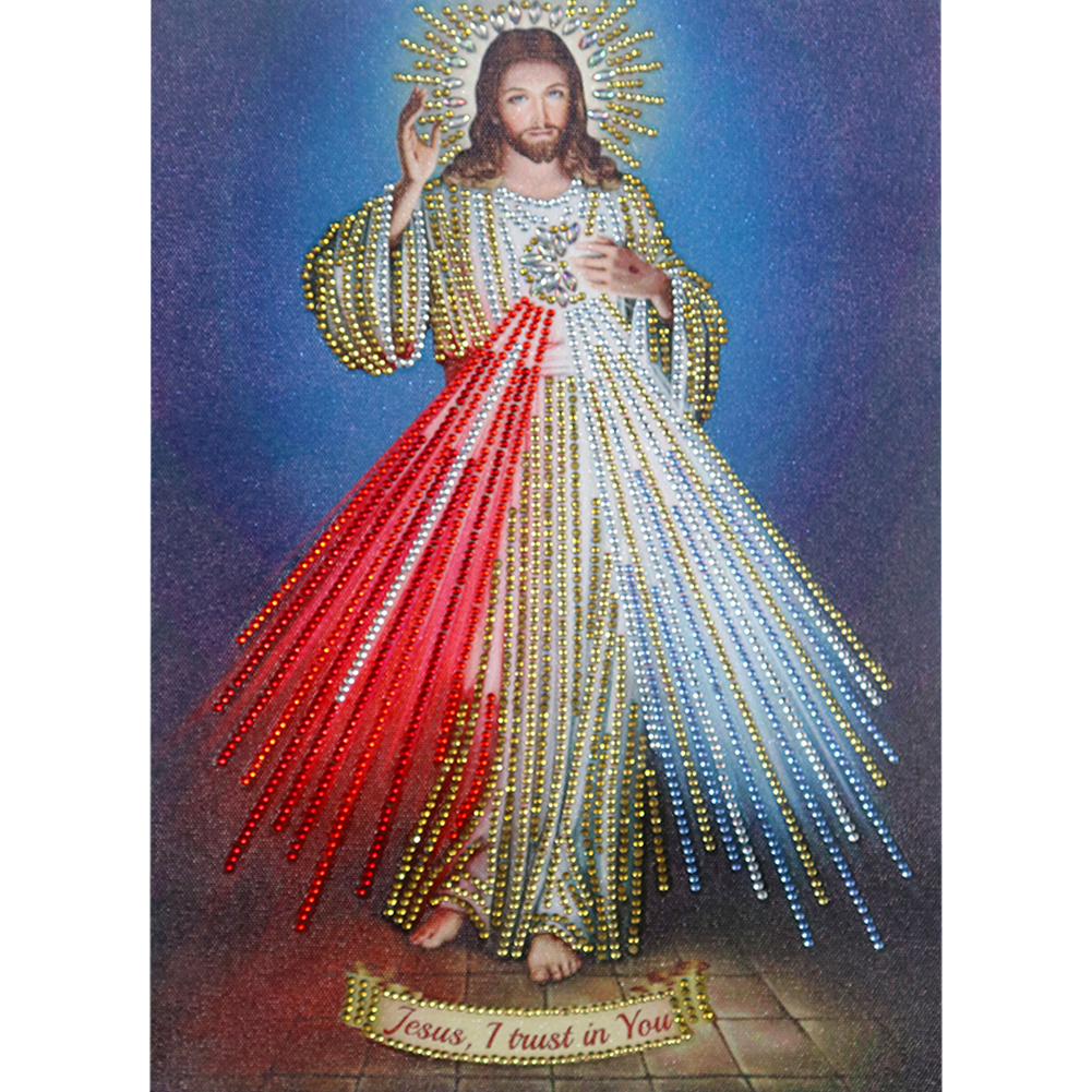 Diamond Painting Special Shaped Drill Jesus(30*40cm)