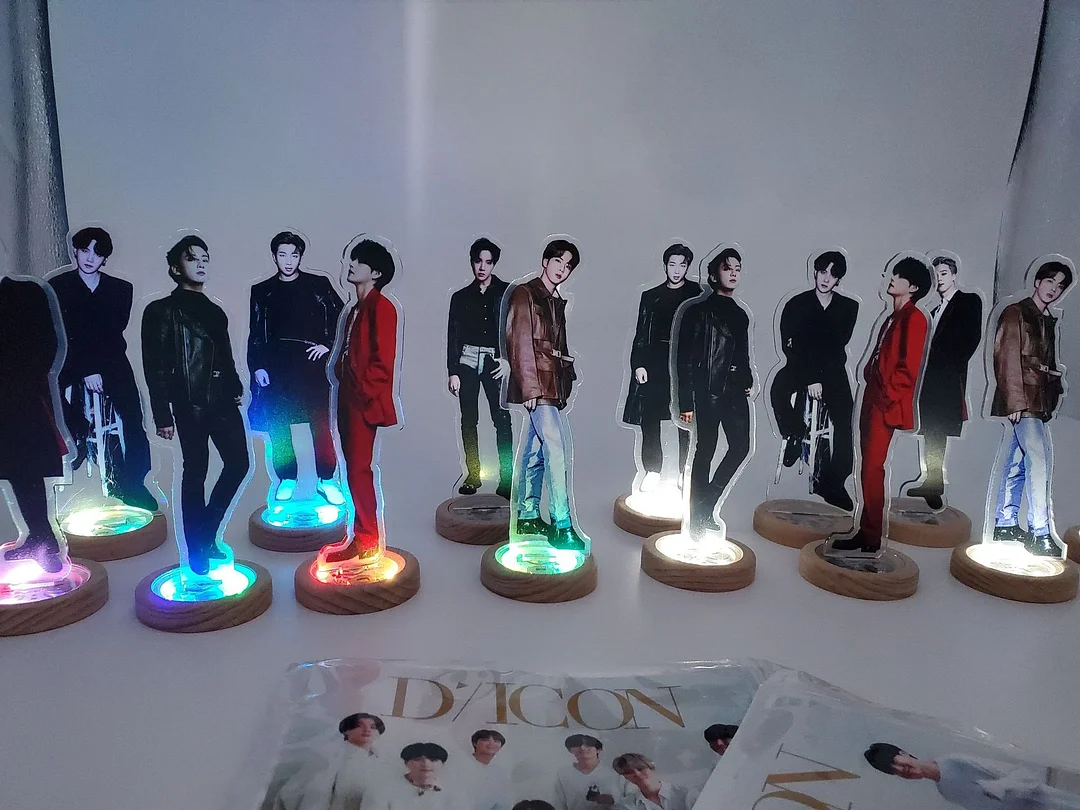 Mini Desk Lamp KPOP Bangtan boys JK JIMIN V RM SUGA JIN JHOPE Fan Gift