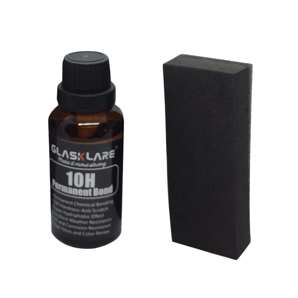 GLASKLARE 30ml 10H Liquid Ceramic Car Paint Hydrophobic Coating (OPP Bag), 501 Original
GLASKLARE 30ml 10H Liquid Ceramic Car Paint Hydrophobic Coating (OPP Bag), 501 Original