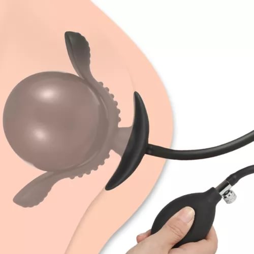 pornhint Pornhint Big Women Inflatable Ball Stretcher Dilator Expander Plugs Pump Extreme Speculum Libido