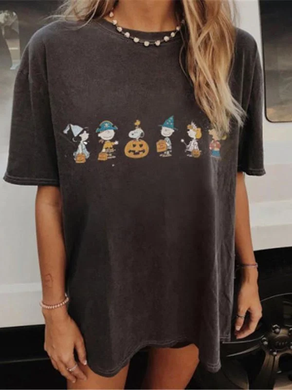 Bestdealfriday O Neck Womens Fashion Print Tee 9827641