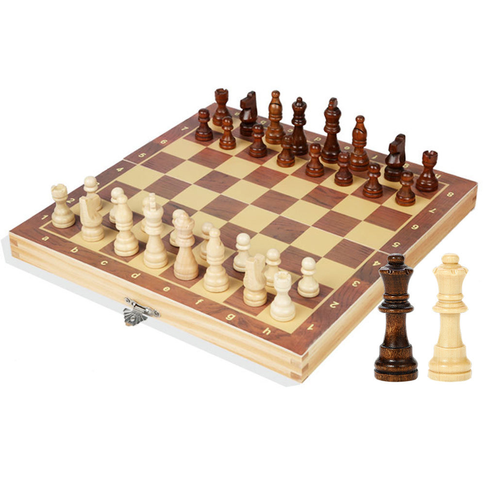 Magnetic Wooden Folding Chess Set Felted Game Board Adult Kids Game Toys, 29*29cm, 501 Original
Magnetic Wooden Folding Chess Set Felted Game Board Adult Kids Game Toys, 29*29cm, 501 Original