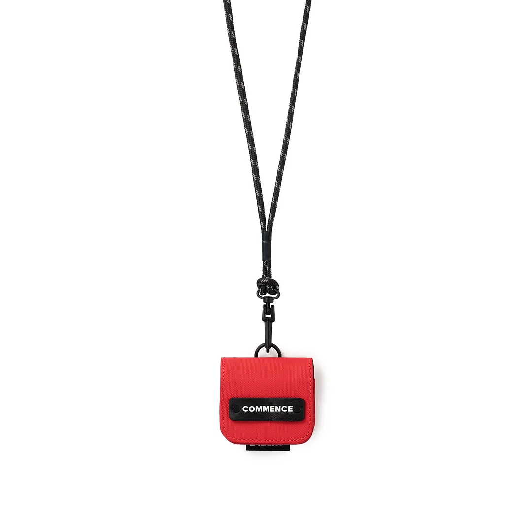 COMMENCE Earphones Case RED