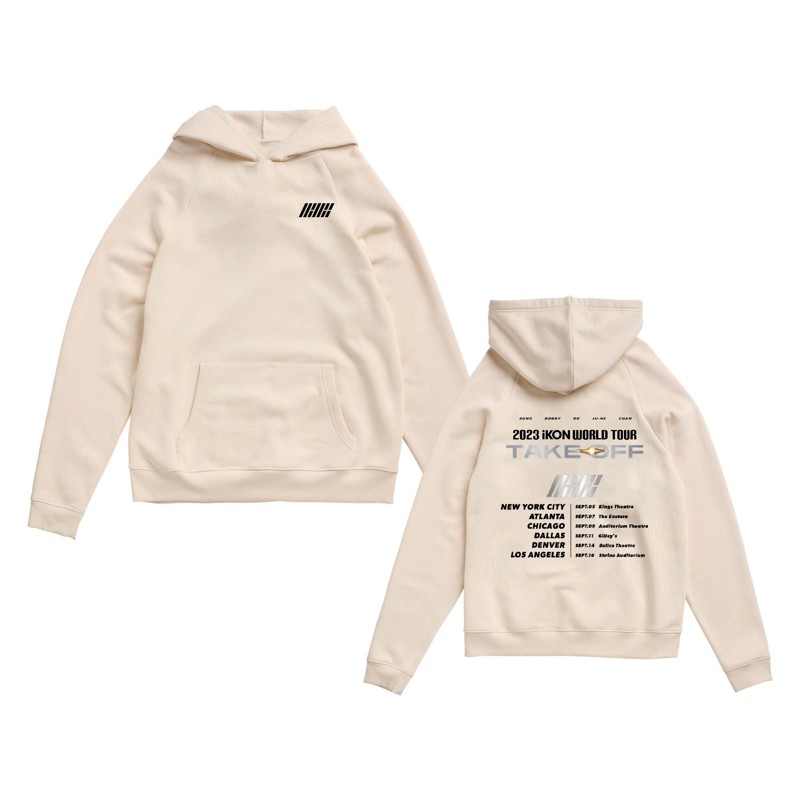 iKON 2023 World Tour TAKE OFF Logo Hoodie