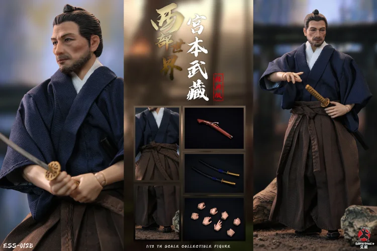 【IN-Stock】1/12 Scale of Miyamoto Musashi on Westworld by EdStarStudio-shopify