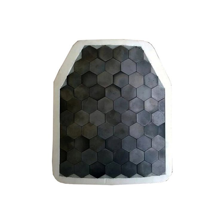 Uhmw Pe Silicon Carbide Material Level Iv Bulletproof Ceramic Body