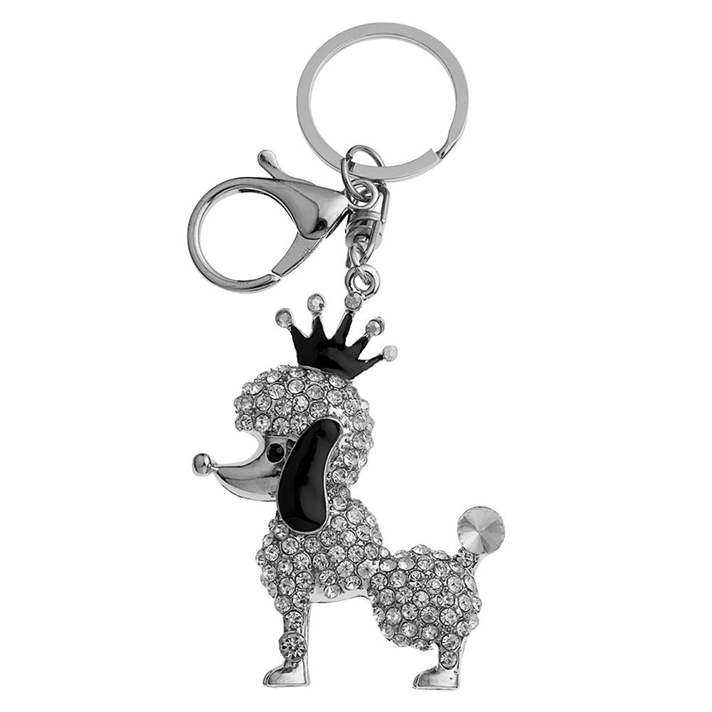 Crystal Crown Dog Keychain Backpack Pendant Key Ring Jewelry Gifts (Silver, 501 Original
Crystal Crown Dog Keychain Backpack Pendant Key Ring Jewelry Gifts (Silver, 501 Original