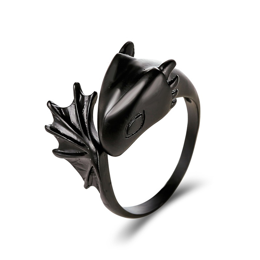 Gothic Dragon Ring Adjustable Opening Finger Rings For Men Women, Black, 501 Original
Gothic Dragon Ring Adjustable Opening Finger Rings For Men Women, Black, 501 Original