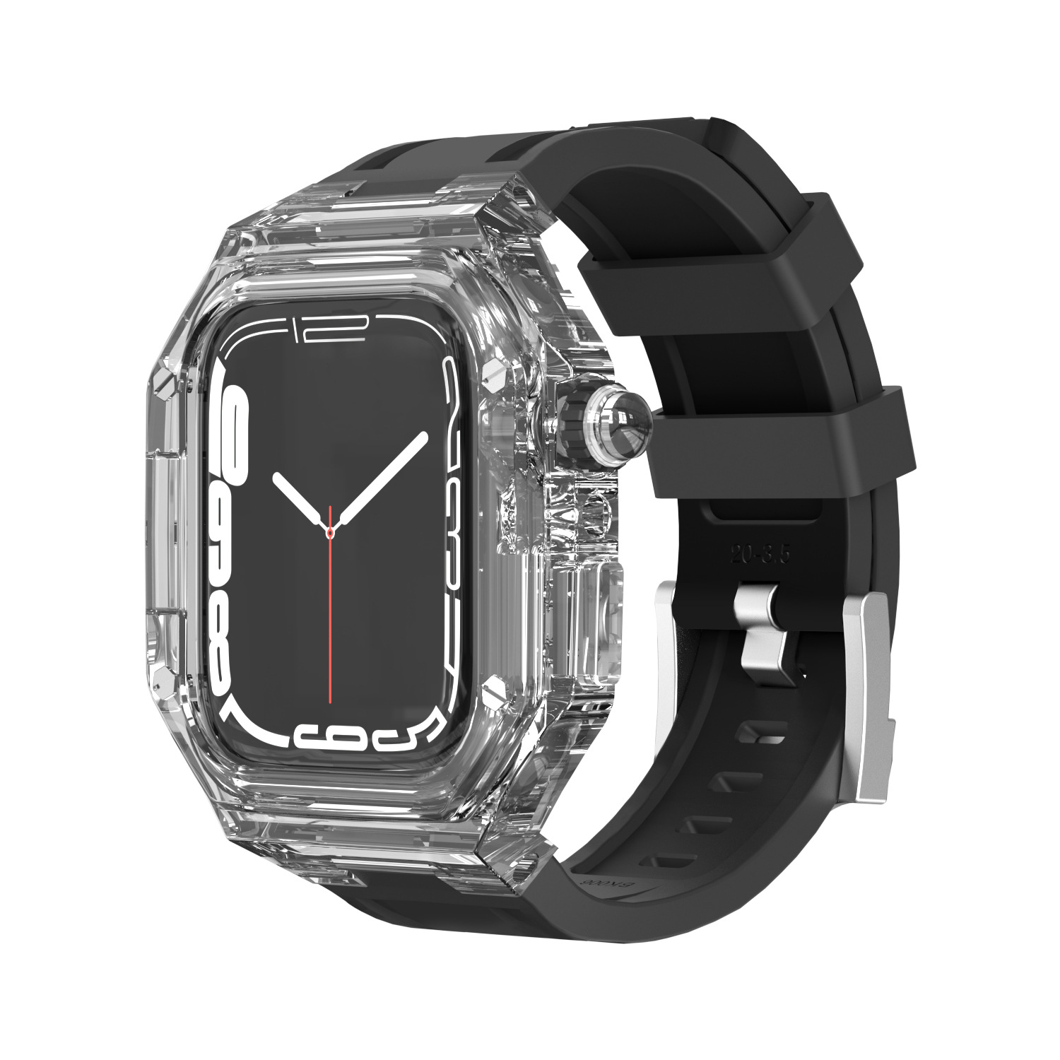 Apple Watch Clear Case (Silicone Band)