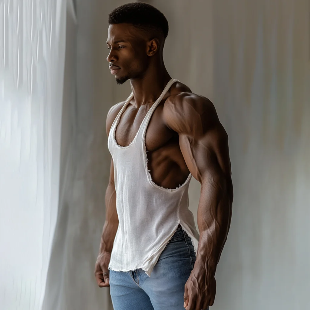 Men's Ripped Tank Top-inspireuse