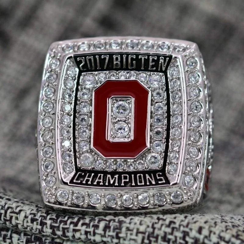 2017 Ohio State Buckeyes Big 10 Rose Bowl Championship Ring- Premium Series