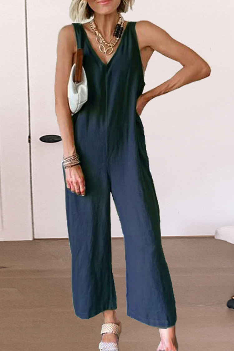 KarliDress Don't You Know Me Wide Leg Jumpsuit P12505