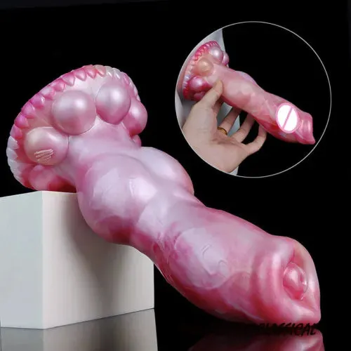 pornhint Pornhint Realistic Knot Sleeve G-Spot Stimulator Soft Silicone 16.5cm Dick Wearable Game