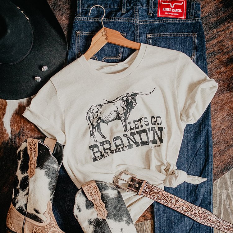 Vintage Print Casual Short Sleeve T-Shirt