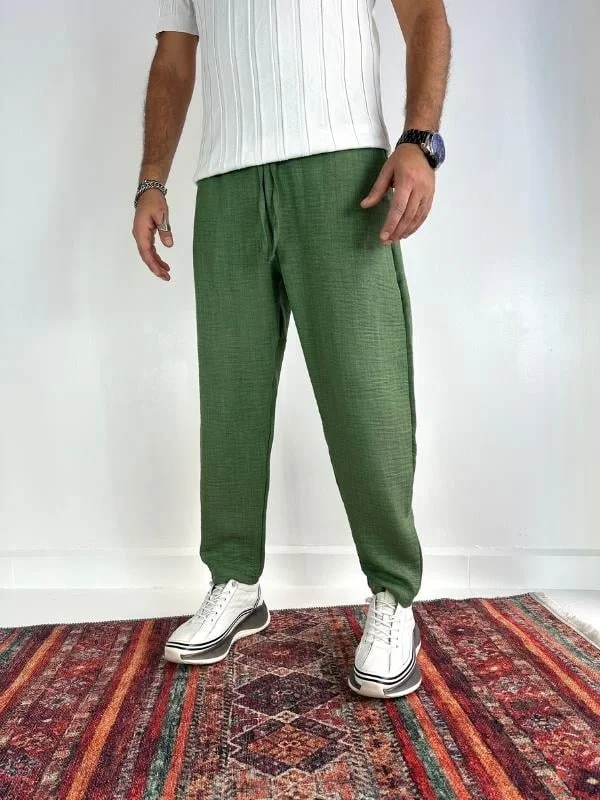 Cotton Nine-Minute Pants