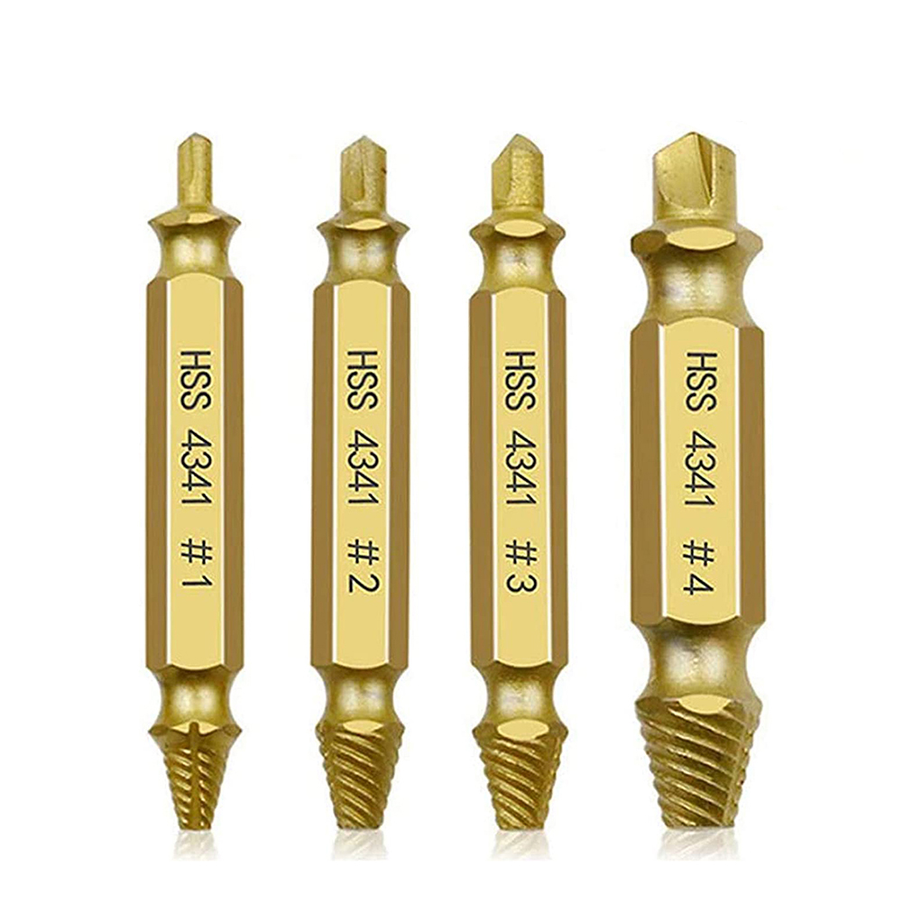 Double Head Damaged Screw Bolt Extractor Speed Out Drill Bits Tool Remover, 501 Original
Double Head Damaged Screw Bolt Extractor Speed Out Drill Bits Tool Remover, 501 Original