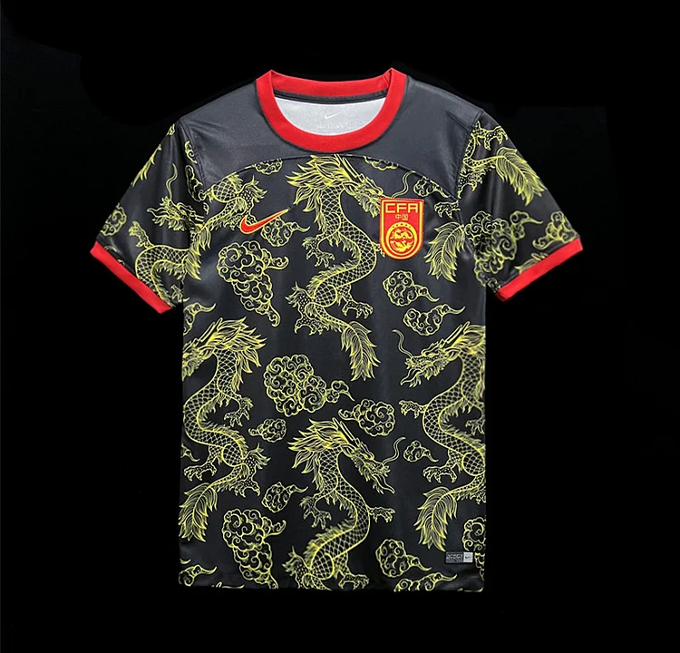 China Drache Limited Edition Shirt Kit 2023-2024 - Black