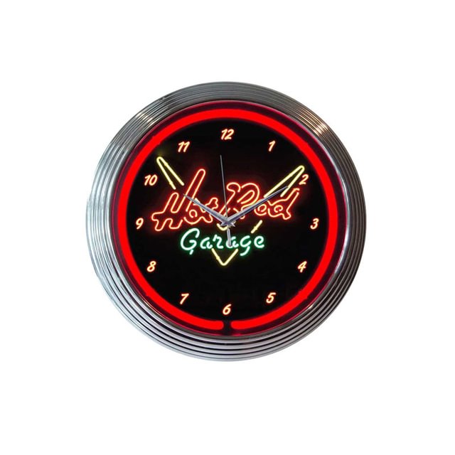 Hot Rod Car Old Car Garage - Round Shape Tin Signs/Wooden Signs - 30*30CM