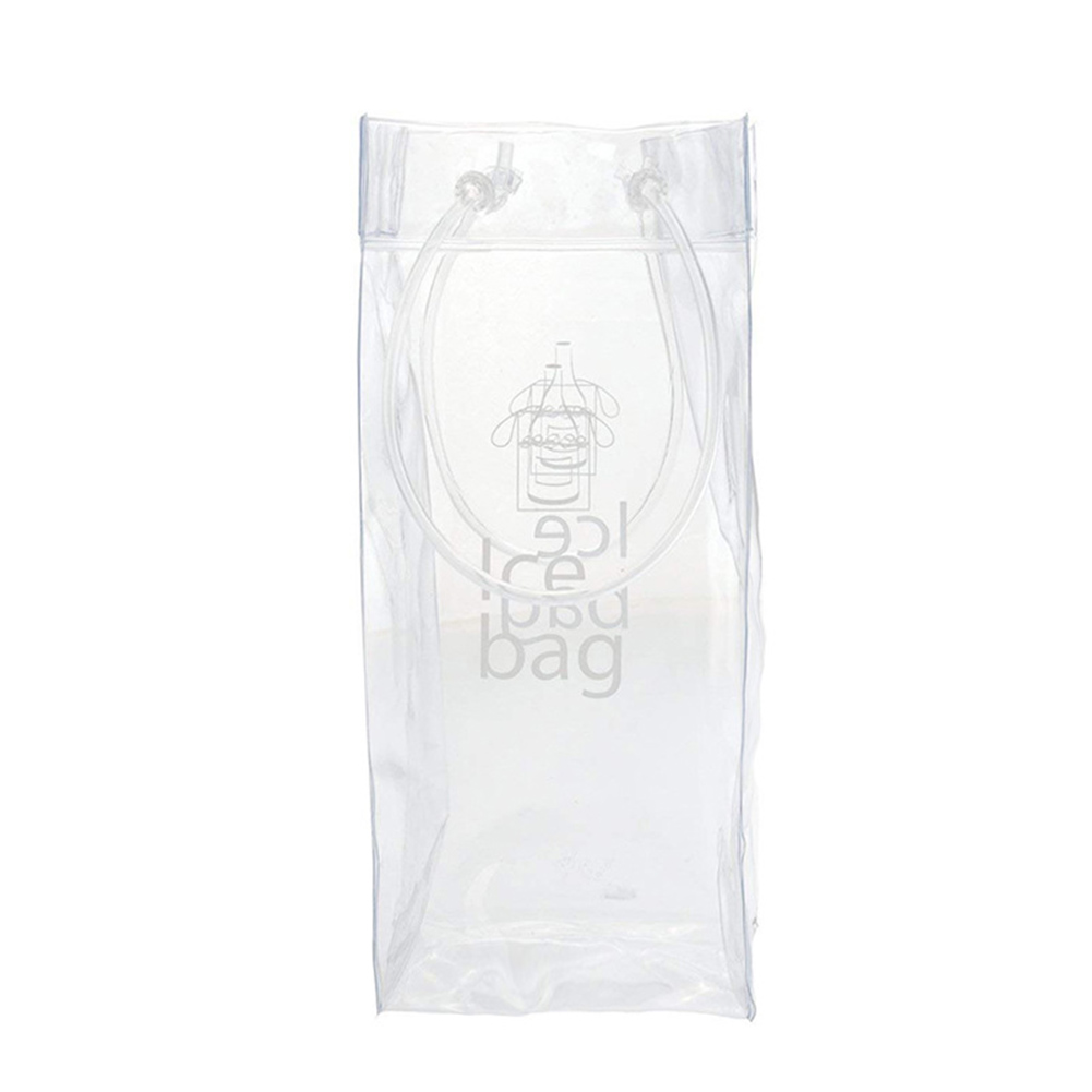 PVC Refrigerated Red Wine Ice Bag Transparent Leakproof Ice Wine Tote Bag, 501 Original
PVC Refrigerated Red Wine Ice Bag Transparent Leakproof Ice Wine Tote Bag, 501 Original