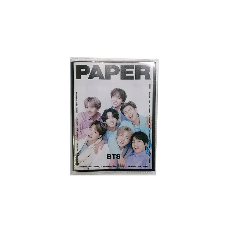 BTS Notebook with plastic cover student tiny notebook
