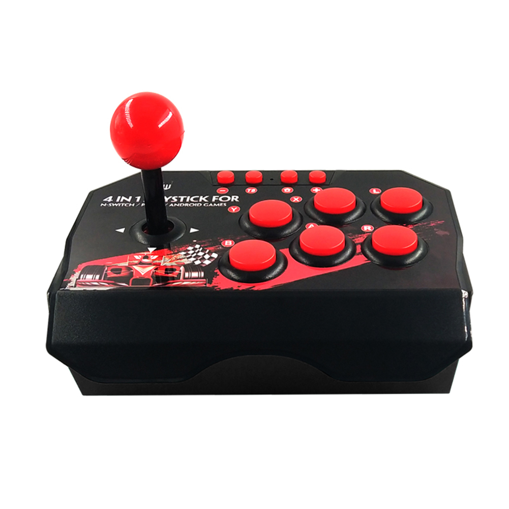 4-in-1 Retro Arcade Game Joystick Station USB Wired TURBO Rocker Controller, 501 Original
4-in-1 Retro Arcade Game Joystick Station USB Wired TURBO Rocker Controller, 501 Original