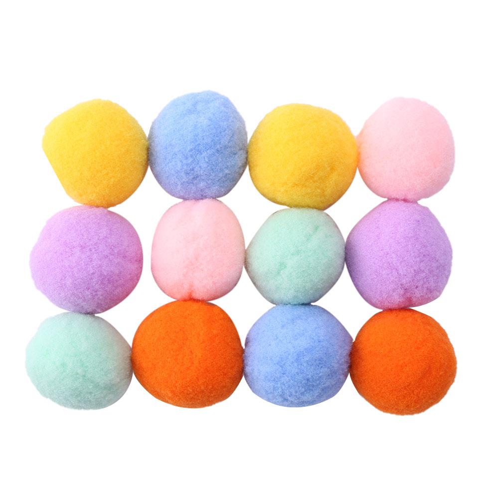 12pcs Cats Teasing Toys Funny Plush Makaron Toy Balls for Kitten Random, 501 Original
12pcs Cats Teasing Toys Funny Plush Makaron Toy Balls for Kitten Random, 501 Original